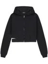 We11 Done Cut-out Hoodie In 黑色