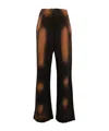 We11 Done Distressed Track Pants In Black