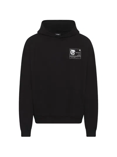 We11 Done Dna Teddy Id Hoodie In Black