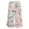 We11 Done Doodle Printed Shorts In Multi