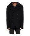 We11 Done Double-breasted Peacoat