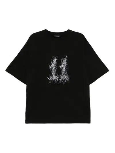 We11 Done Eleven T-shirt In Black