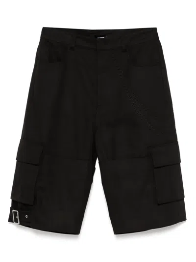 We11 Done Cargo-shorts Mit Geprägtem Detail