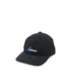 We11 Done Embroidered Logo Cap In Black
