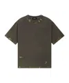 We11 Done Faded-effect T-shirt In Brown