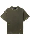 We11 Done Faded-effect T-shirt In Grey