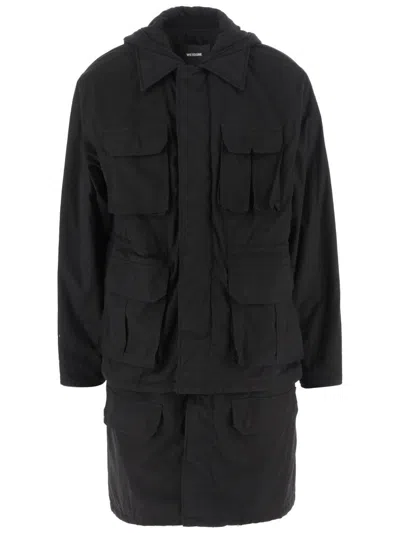 WE11 DONE FIELD JACKET WITH CLASSIC COLLAR