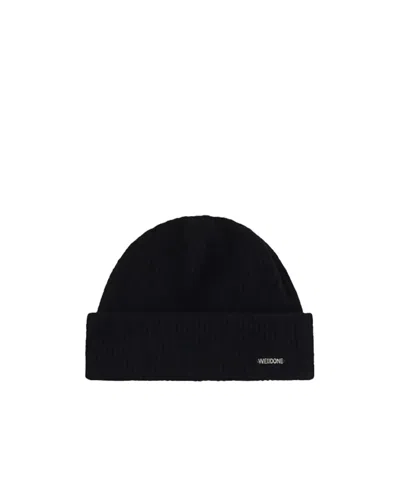 We11 Done Flanged Hat In Black