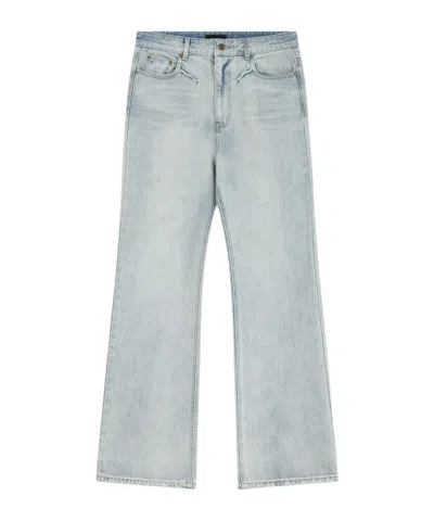 We11 Done Flared Jeans In Gray