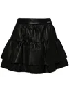 WE11 DONE FRILL MINI SKIRT