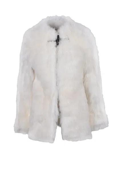 We11 Done Goat Cashmere Fur - White