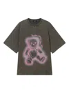 We11 Done Graphic Crew-neck T-shirt In Gray