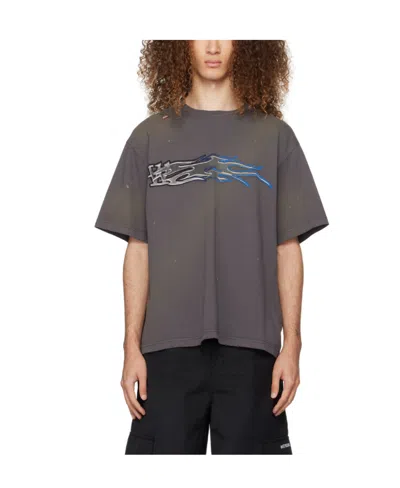 We11 Done Graphic-print Cotton T-shirt In Black