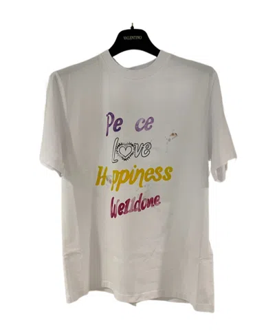 We11 Done Graphic-print Cotton T-shirt In Gray