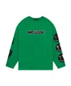 We11 Done Graphic-print Cotton T-shirt In Green