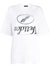 We11 Done Graphic-print Cotton T-shirt In White