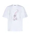 We11 Done Graphic-print Cotton T-shirt In White