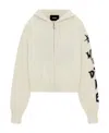 We11 Done Graphic-print Detail Hoodie In White