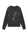 We11 Done Graphic-print Long-sleeve Top In Black