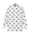 We11 Done Graphic-print Oversized Shirt In White