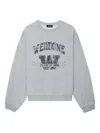We11 Done Graphic-print Sweatshirt In Gold