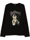 We11 Done Graphic Print T-shirt In Black