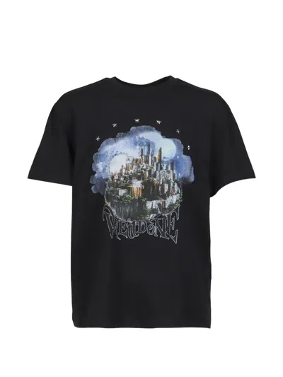 We11 Done Graphic-print T-shirt In Black