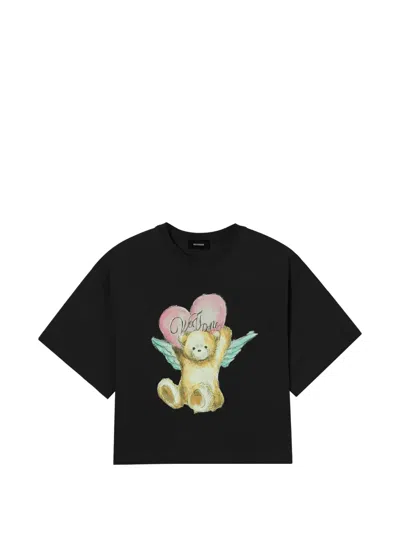 We11 Done Graphic-print T-shirt In Black