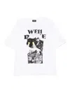 We11 Done Graphic-print T-shirt In Gold