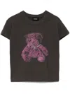We11 Done Graphic Print T-shirt In Grey