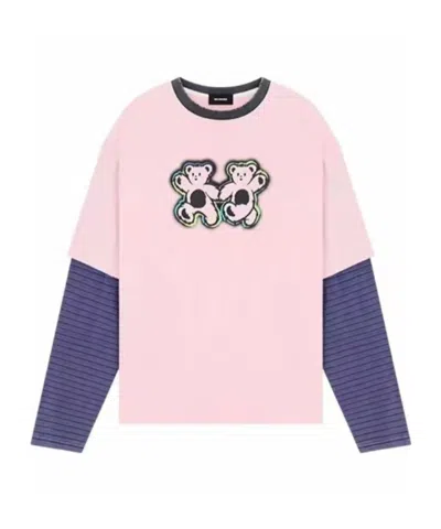 We11 Done Graphic-print T-shirt In Pink