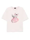 We11 Done Graphic-print T-shirt In Pink