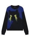 We11 Done Graphic Sweater In Black