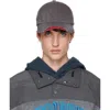 We11 Done Gray Distressed Cap In Gray