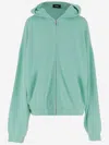 We11 Done We11done Cap Zip-up Hoodie