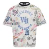 We11 Done Doodle Printed T-shirt In Multi