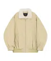We11 Done Harrington Jacket In Nude