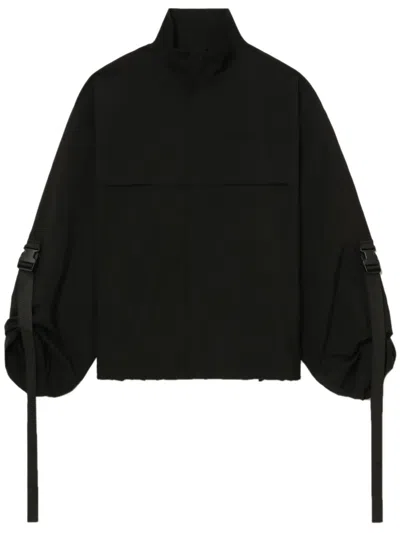We11 Done High-neck Jacket In Black