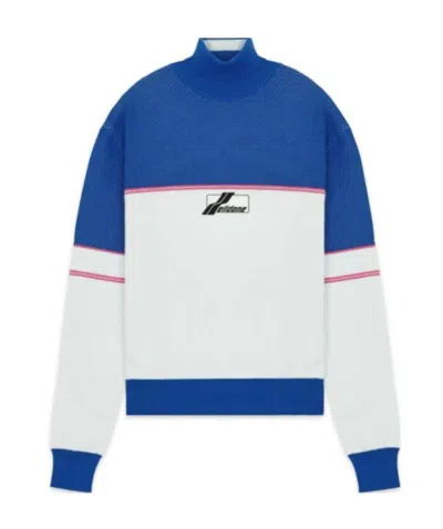 WE11 DONE HIGH-NECKED SWEATER