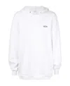 We11 Done Hooded Hoodie In White