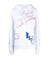 We11 Done Hoodie In White