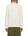 We11 Done Intarsia-knit Roll-neck Jumper In Neutral