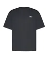 We11 Done Item O-neck Short-sleeved T-shirt In Black