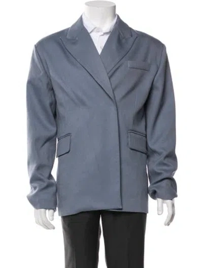 Pre-owned We11 Done Jacket In Blue