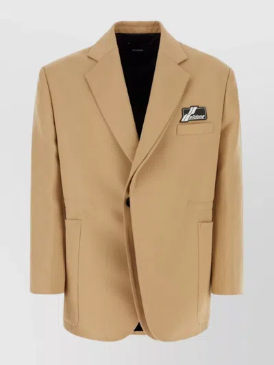 WE11 DONE JACKET FEATURING NOTCH LAPELS AND POCKETS