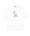 We11 Done Jeff Monster Drawing T-shirt In White