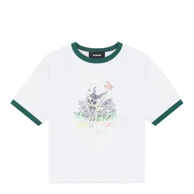 We11 Done Jeff Ringer T-shirt In White