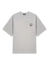 We11 Done Layered Graphic Tee In Gray