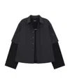 We11 Done Layered Shirt In Black