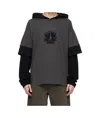 We11 Done Layered Top In Black
